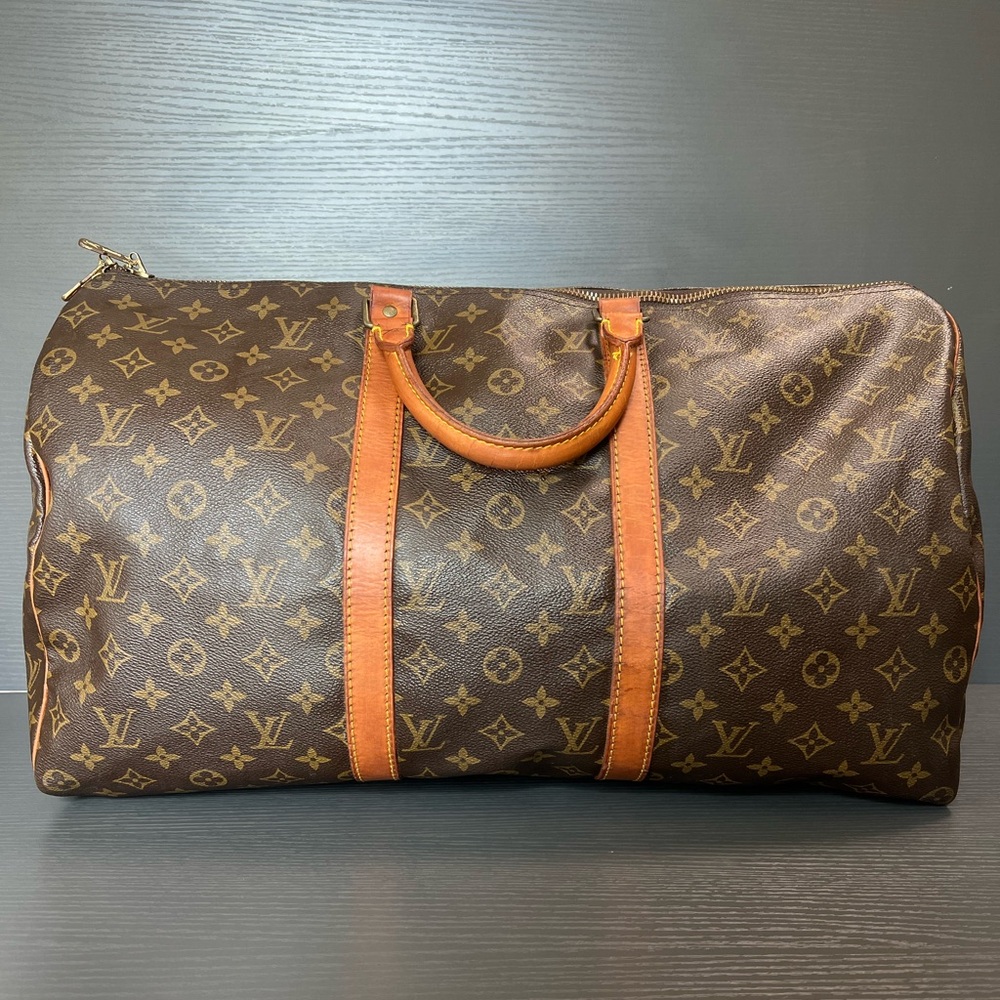 Vintage 1989 Louis Vuitton Keepall 50 with COA - Picture 3 of 17